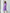 ELAGIA purple V-neck puff-sleeve midi dress front view - 3 piece women's suit purple business suit women