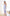 ELAGIA sky-blue satin corseted sleeveless dress front - 3 piece women's suit purple business suit women style