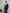 ELAGIA black wrap long sleeve collarless maxi dress back view - 3 piece women's suit purple business suit women