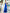ELAGIA blue strapless v-neck jumpsuit detail - royal blue suit women inspired jumpsuit featuring v-neckline