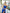 ELAGIA blue strapless v-neck jumpsuit close-up - royal blue suit women inspired jumpsuit fabric and fit detail