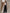 ELAGIA black high waist fitted palazzo pants - front view of 3 piece women's suit purple business suit women