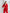 ELAGIA red belted wide-leg 3 piece women's suit - detail of belt accent and waist definition on red outfit