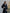 ELAGIA black V-neck puff-sleeve midi dress styled with accessories - purple business suit women alternative