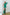 ELAGIA green one-shoulder maxi dress front view - elegant 3 piece women's suit alternative style