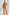 ELAGIA camel belted wide-leg 3 piece women's suit front view - tan business suit with matching blazer and pants