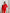 ELAGIA red double breasted suit 2-piece styled on model - purple business suit women professional look