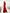 Bordeaux Long Sleeve Thigh-Slit Maxi Dress - side view | ELAGIA