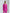 ELAGIA fuchsia 2-piece suit detail of double-breasted buttons and lapels on purple business suit women