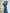 ELAGIA navy silk belted midi dress back view with 3 piece women's suit tailored fit and belt accent