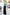 Black High Waisted Regular Fit Pants - front view | ELAGIA