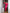 ELAGIA Crimson Satin Sweetheart Puff-Sleeve Midi Dress front view - 3 piece women's suit purple business suit women