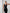 ELAGIA black regular-fit 3 piece women's suit side profile - structured blazer with vest and pants business attire