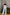 ELAGIA white high waisted regular fit pants front view, part of 3 piece women's suit purple business suit women