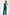 ELAGIA bridal pantsuits for women in emerald green front view with blazer and wide-leg trousers