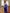 ELAGIA blue satin sweetheart midi dress back view showing zipper closure - 3 piece women's suit purple business suit