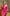 ELAGIA Crimson Satin Sweetheart Puff-Sleeve Midi Dress front view - purple business suit women 3 piece women's suit