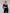 ELAGIA women's black suit set - Black Sweetheart Puff-Sleeve Top side angle displaying dramatic puff sleeves