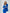 Blue Double Breasted Suit 3-Piece - view 8 | ELAGIA