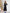 ELAGIA Black Puff-Sleeve Midi Dress styled on model - professional purple business suit women look