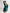 ELAGIA emerald silk long sleeve ruched mini dress - lifestyle styling detail, purple business suit women look
