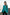 ELAGIA Green Basic Shirt sleeve detail showcasing green business suit blouse construction and finish
