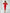 ELAGIA red square neck puff-sleeve midi dress front view - 3 piece women's suit purple business suit women