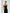 ELAGIA Black Sweetheart Corset Top - styled view of womens black suit corset paired with matching bottoms on model