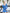 Blue Sweetheart Puff-Sleeve Mini Dress - back view | ELAGIA