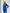 ELAGIA blue single-breasted suit 2-piece front view - professional 3 piece women's suit business attire