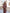 ELAGIA bronze silk belted midi dress styled look - professional 3 piece women's suit alternative in bronze