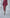 ELAGIA red square neck puff-sleeve midi dress back view - 3 piece women's suit purple business suit women