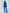 ELAGIA blue single-breasted suit back angle showing tailored fit of blazer and matching trousers business wear
