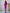 ELAGIA Crimson Backless Cut-Out Puff-Sleeve Midi Dress detail shot of backless cut-out feature - purple business suit