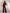 ELAGIA bordeaux palazzo pants waistband detail - purple business suit women's high-rise fitted design