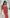 ELAGIA red square neckline midi dress back view - 3 piece women's suit purple business suit women design