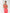 ELAGIA coral vest detail - matching waistcoat piece from 3 piece women's suit set, front button closure