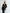 ELAGIA black single-breasted suit 2-piece front view - professional women's business suit with tailored blazer