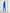 Blue Double-Breasted Suit 2-Piece - side view | ELAGIA
