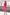ELAGIA crimson puff-sleeve belted midi dress front view - professional 3 piece women's suit silhouette