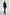 Black Shawl Lapel Suit 2-Piece - front view | ELAGIA