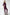 ELAGIA plum formal one-button jumpsuit front view - blue jumpsuit alternative in rich purple tone