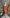 Red Long Sleeve Midi Dress