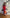 Red-Black Backless Halter Midi Dress