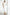 White One-Shoulder Cut-Out Midi Dress - front view | ELAGIA