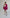 ELAGIA crimson casual short suit 2-piece back angle showcasing relaxed fit and contemporary silhouette