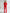 ELAGIA red regular-fit 3 piece women's suit front view - professional business attire with blazer, pants & vest