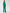 ELAGIA green double breasted business suit women, side angle detail of structured lapels and buttons