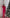 ELAGIA red puff sleeve belted maxi dress - back view showing purple business suit women inspired cut