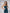 ELAGIA Emerald Bridal Jumpsuit side angle - profile view showcasing blue jumpsuit silhouette and tailoring